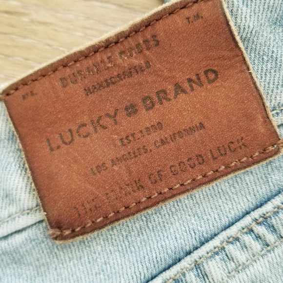 Lucky Brand Women's Straight Leg Denim Jean's Zip-up Candiani Fabric Ankle sz 25 - Picture 3 of 16